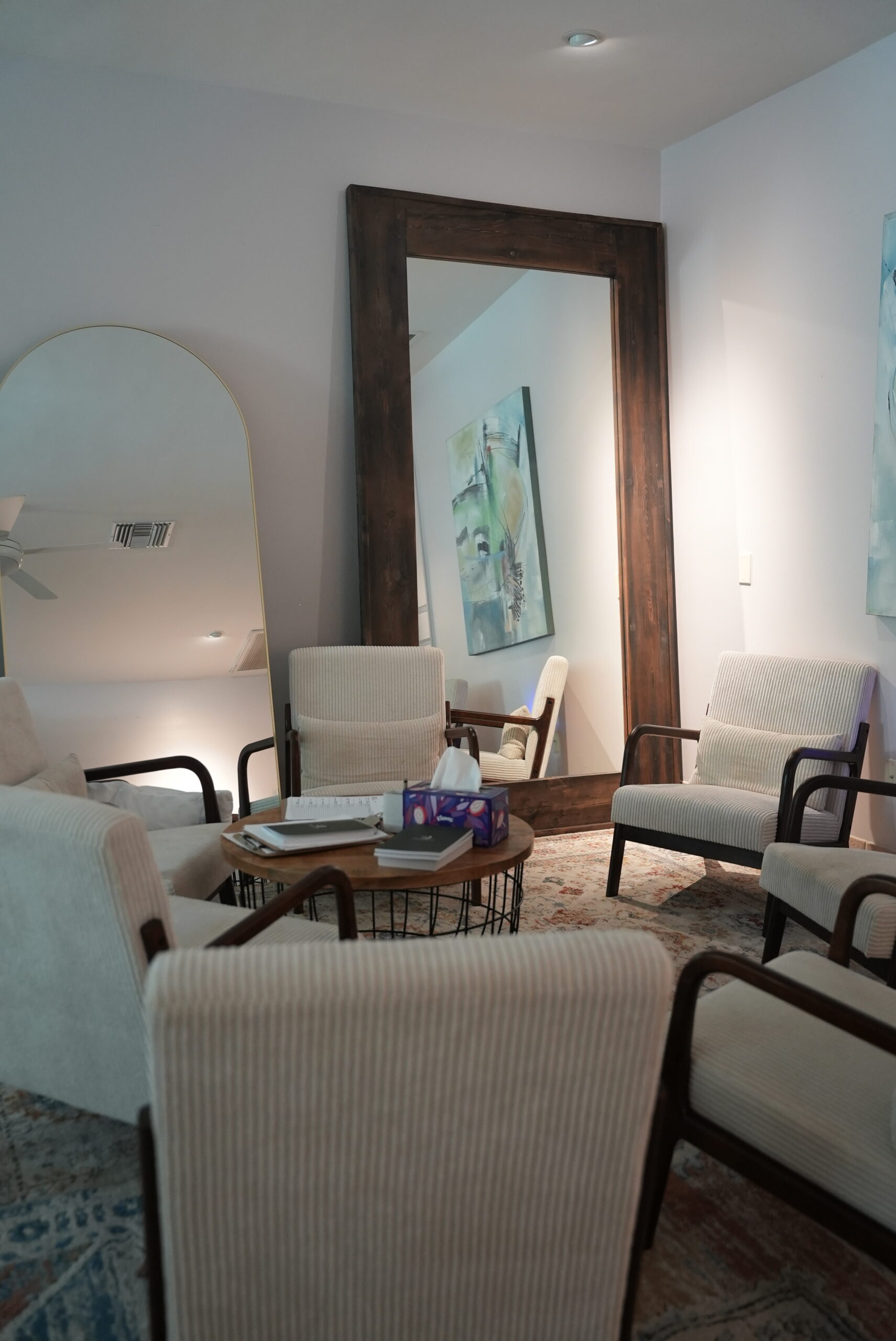 Residential therapy suite interior at Highlands in Bloom licensed mental health treatment center Agoura Hills California out-of-network PPO benefits accepted